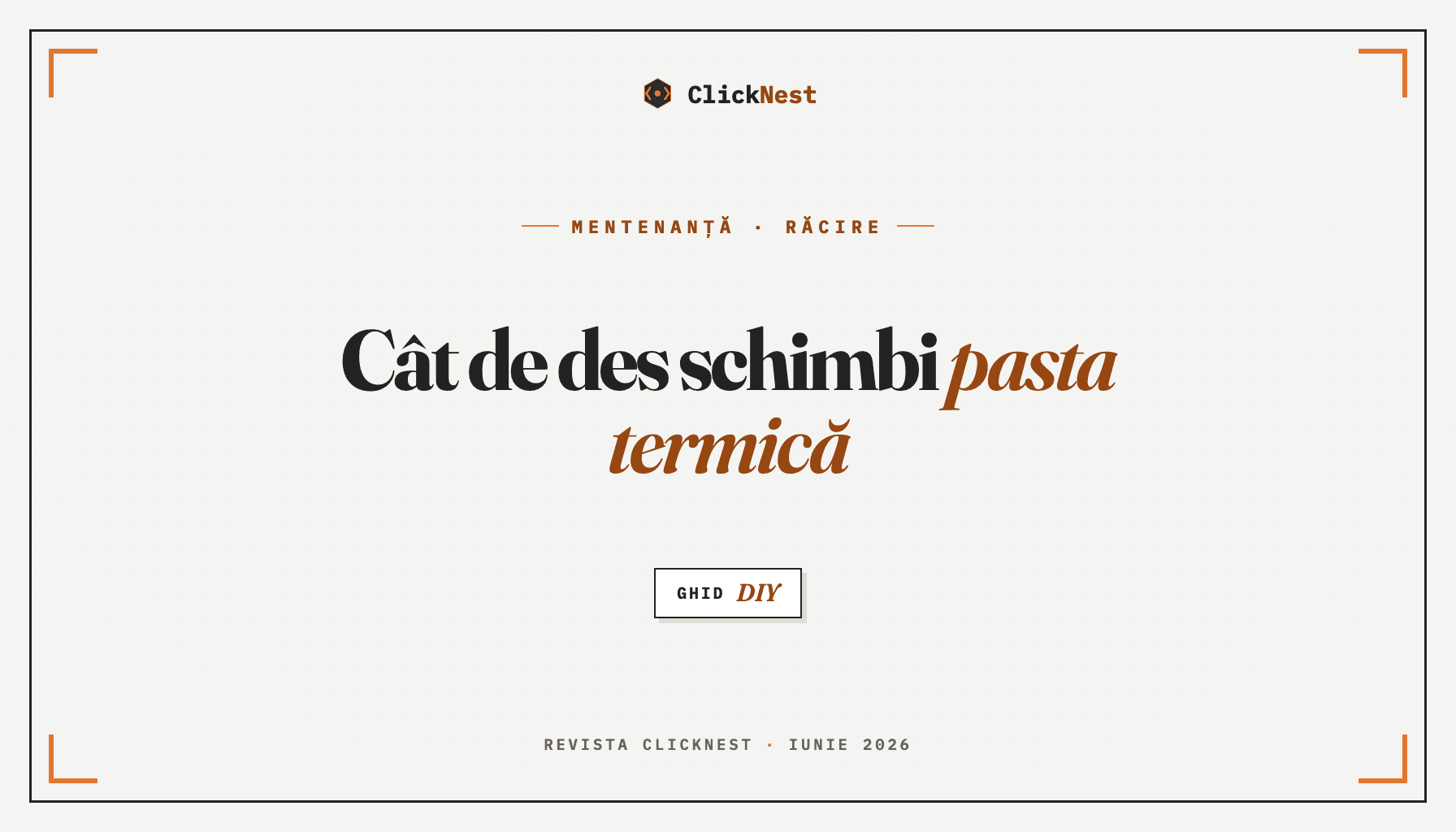 Cât de des trebuie schimbată pasta termică